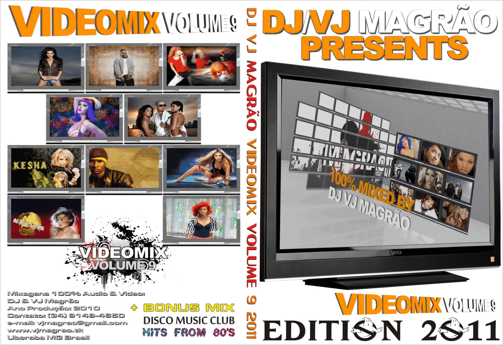 dj vj magrao videomix volume 9 2011